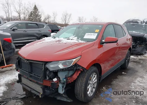 2020 Chevrolet Equinox Fwd 2Fl from USA, damaged, VIN 2GNAXJEV9L6132235